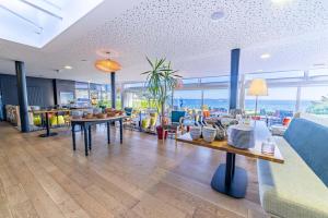 Restaurace v ubytování Logis Hôtel Ker Mor