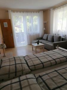 Oleskelutila majoituspaikassa Pension AdlerHorst