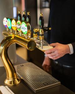 Setustofa eða bar á Struer Grand Hotel