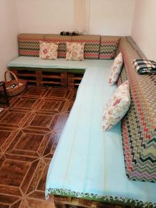 Cama o camas de una habitación en Mirador del Gallego