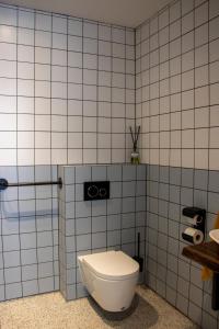 Koupelna v ubytování De 6 Linden Boutique Hotel