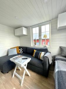 Posezení v ubytování Lyckan - Minihus i lantlig miljö