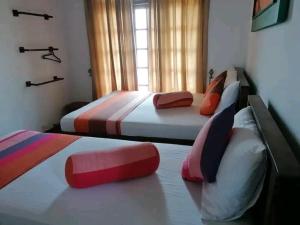 Letto o letti in una camera di The European Gate - Anuradhapura