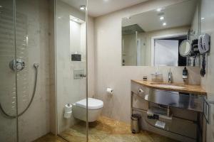 Koupelna v ubytování Rysy Boutique Hotel
