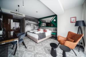 Posezení v ubytování Rysy Boutique Hotel