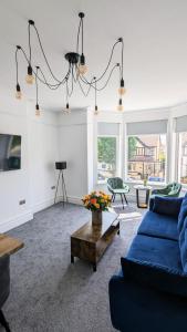 A seating area at West Shore Apartment by Seaside Llandudno