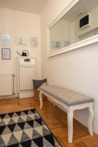 Kuchyň nebo kuchyňský kout v ubytování Apartman Nest