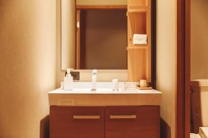 Kopalnica v nastanitvi 蓼科BASE kitchen,spa&hotel