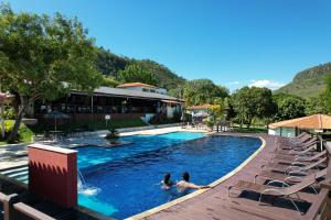 Kolam renang di atau dekat dengan Pousada do Rio Turvo