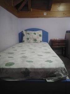 Łóżko lub łóżka w pokoju w obiekcie Αρχωντικα στην Τρiχονιδα