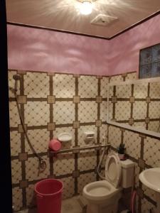 Koupelna v ubytování Leigh HomeStay