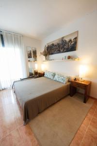 Postel nebo postele na pokoji v ubytování Salicornia apartament