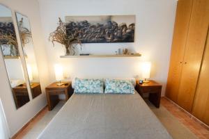 Postel nebo postele na pokoji v ubytování Salicornia apartament