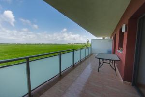 Balkón nebo terasa v ubytování Salicornia apartament + 15 fotografií