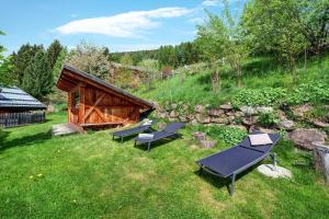 A garden outside Oberhof Apt Mutegg