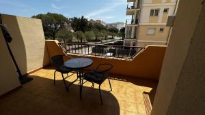 Balkón alebo terasa v ubytovaní Apartamento de playa en Santa Margarita. Roses
