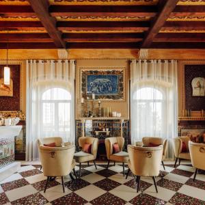 Uma área de estar em Bela Vista Hotel & Spa - Relais & Chateaux