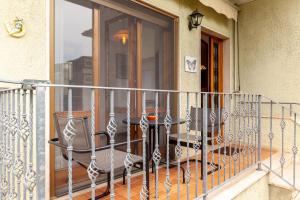 Balkón nebo terasa v ubytování Casa Umbé
