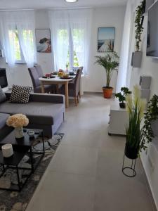 Posezení v ubytování Apartment Alea