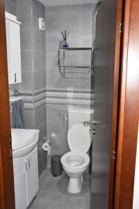 Koupelna v ubytování Apartman Get Rest