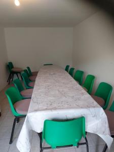 Posezení v ubytování Skitnica Kampus apartman i sobe
