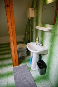 Kúpeľňa v ubytovaní Pelikan Apartman, strand 60 meter
