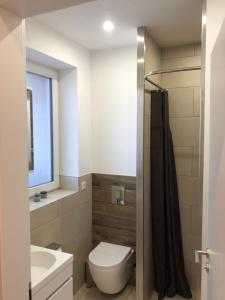 Koupelna v ubytování Turmwohnung im 2 Obergeschoss