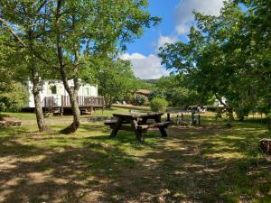 Zahrada ubytování Domaine de la Chêneraie