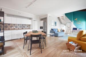 Χώρος καθιστικού στο Sail Home - Apartments for Wind Lovers