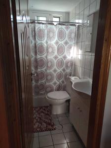 Koupelna v ubytování Dream Home Nafpaktos