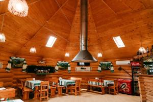 Posezení v ubytování Chudodievo in Chynadievo Mini-Hotel