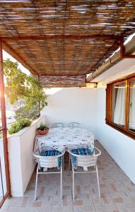 Balkón nebo terasa v ubytování Apartment SEA VIEW