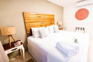 Postel nebo postele na pokoji v ubytování Hotel Siesta Holbox