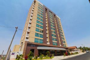 O edifício em que o hotel se localiza