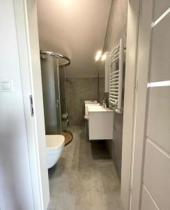 Koupelna v ubytování Apartament letni Almar + 5 fotografií