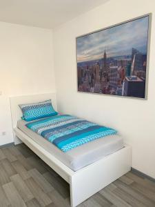Postel nebo postele na pokoji v ubytování Apartment 13