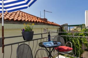 Balkón nebo terasa v ubytování APARTMENT LANTERNA