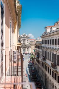 an aerial view of a city street with buildings at Boutique Apartment 29 in Rome