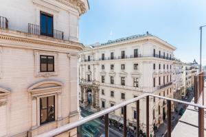 a view from the balcony of a building at Boutique Apartment 29 in Rome