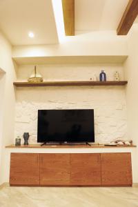 TV a/nebo společenská místnost v ubytování Albatros Suite Home