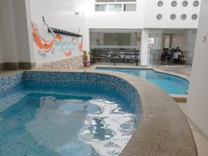 Bazén v ubytování Margaritas Palace Hotel nebo v jeho okolí