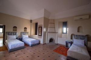 Katil atau katil-katil dalam bilik di Ayour Atlas