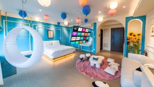 Nuotrauka iš apgyvendinimo įstaigos 漫遊小旅泳池溫泉宅 Roaming Travel Hot Spring Homestay mieste Toučengas galerijos