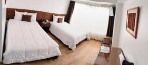 Postel nebo postele na pokoji v ubytování Faraona Grand Hotel