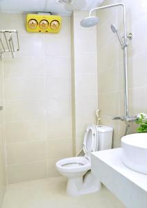 Phòng tắm tại Blue Home Serviced Apartment Hanoi