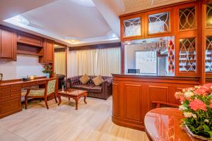 Kuchyň nebo kuchyňský kout v ubytování The Yorkshire Hotel - SHA Certified