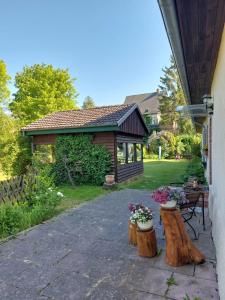 Zahrada ubytování Mini-1-Raum-Apartment mit eigenem Eingang