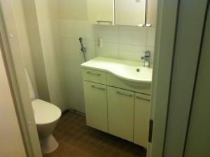 Koupelna v ubytování Furnished room for rent in Espoo Suurpelto.