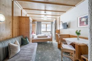 Posezení v ubytování Landhaus Edelweiss