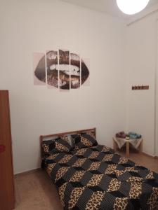 Postel nebo postele na pokoji v ubytování Tzoumerka Panorama
